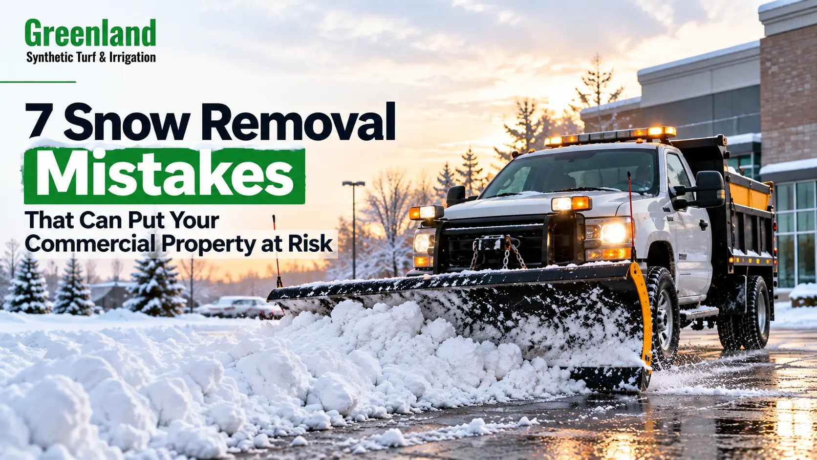 7 Snow Removal Mistakes Commercial Property Managers Should Avoid