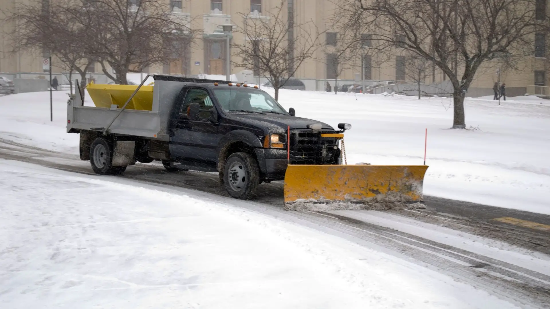 Commercial Snow Plowing in London, Ontario