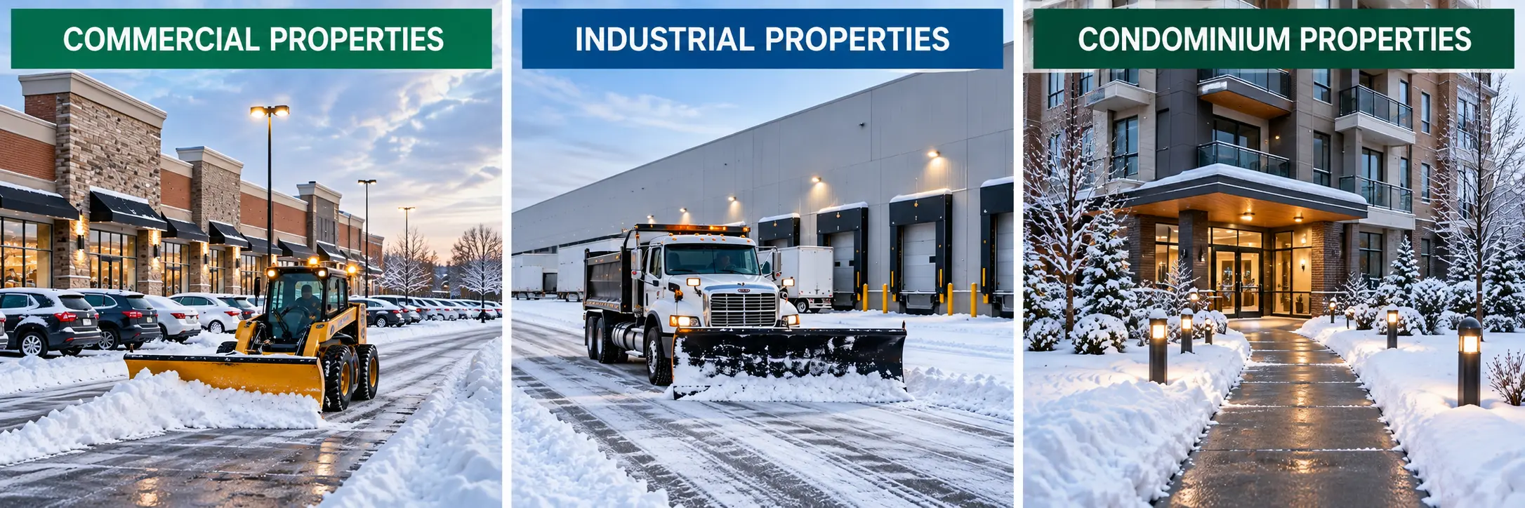 Different Properties Have Different Snow-Removal Needs