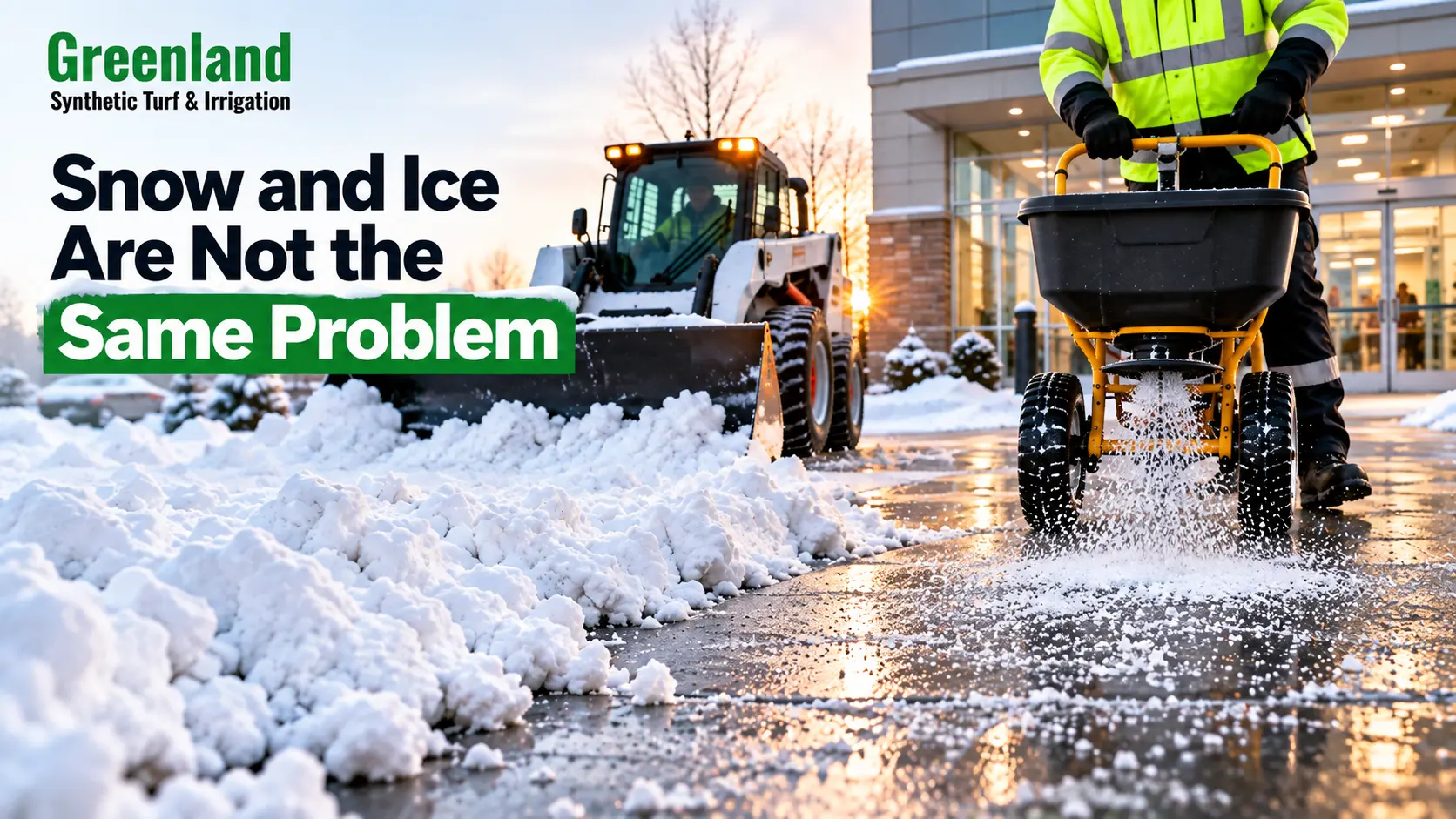 Treating Snow and Ice as the Same Problem