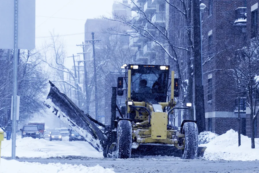 Commercial Snow Plowing In Industrila And Commercial Facilities