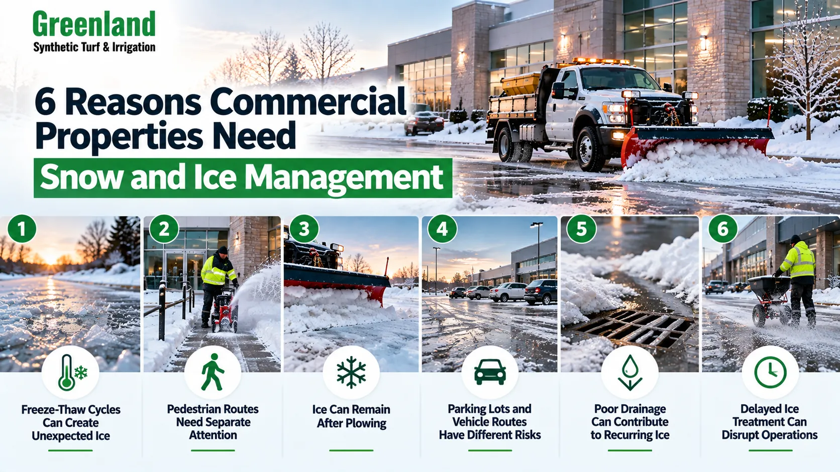 6 Reasons for Commercial Snow Management