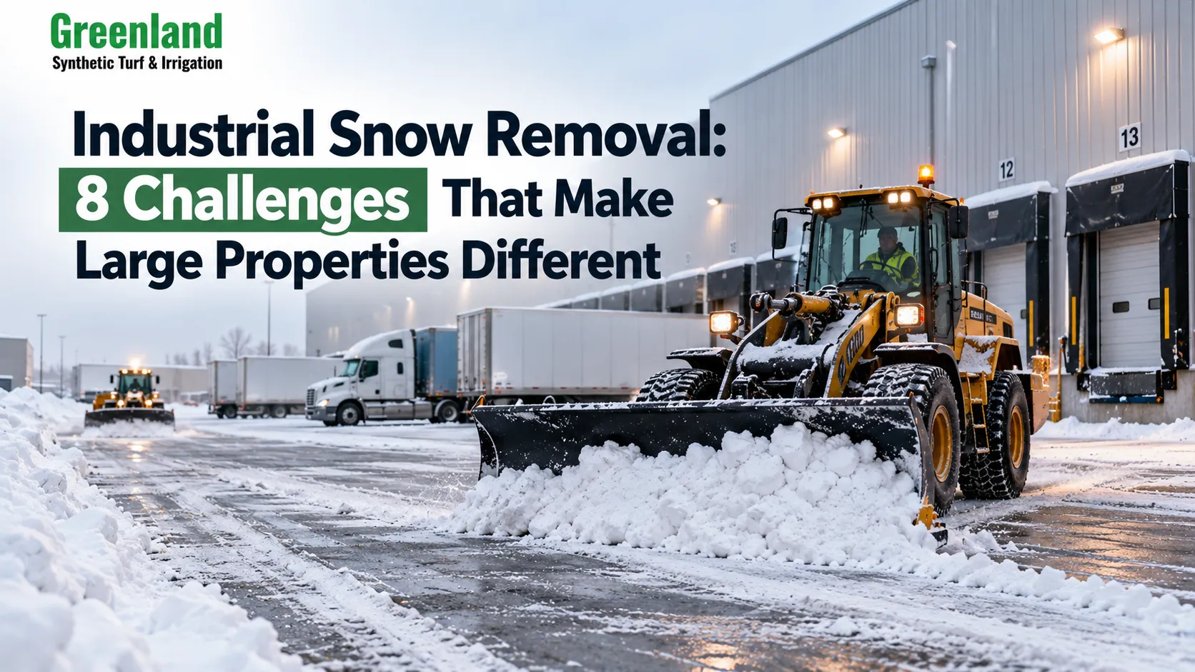 Industrial Snow Removal Challenges