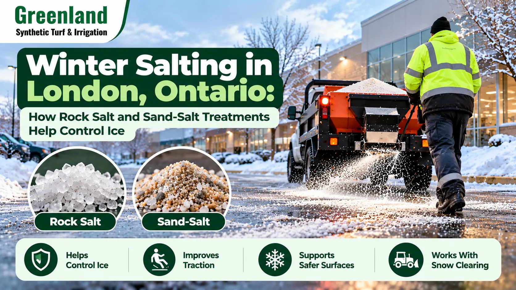 Winter Salting in London, Ontario