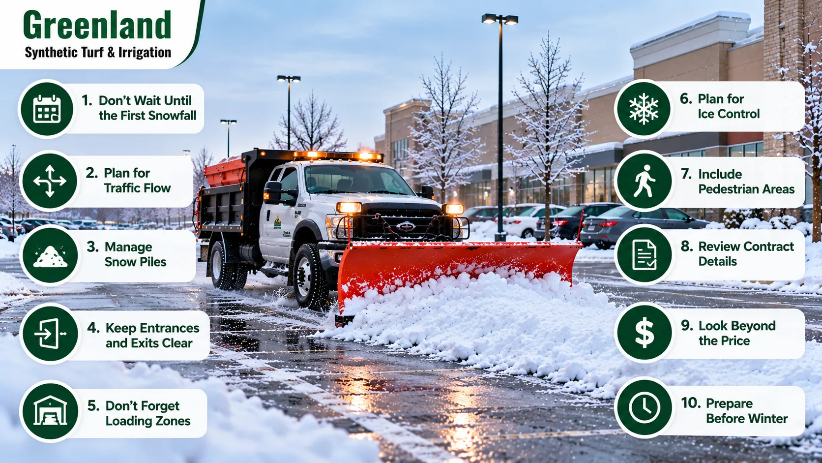 Winter Snowplowing Mistakes Infographic