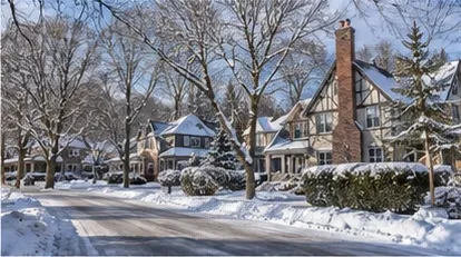 Wortley Village Winter