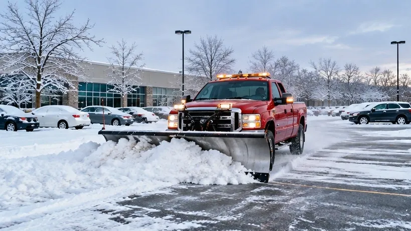 Commercial Snow Plowing